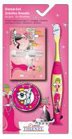 Spazzolino Dental Kids set principessa rosa