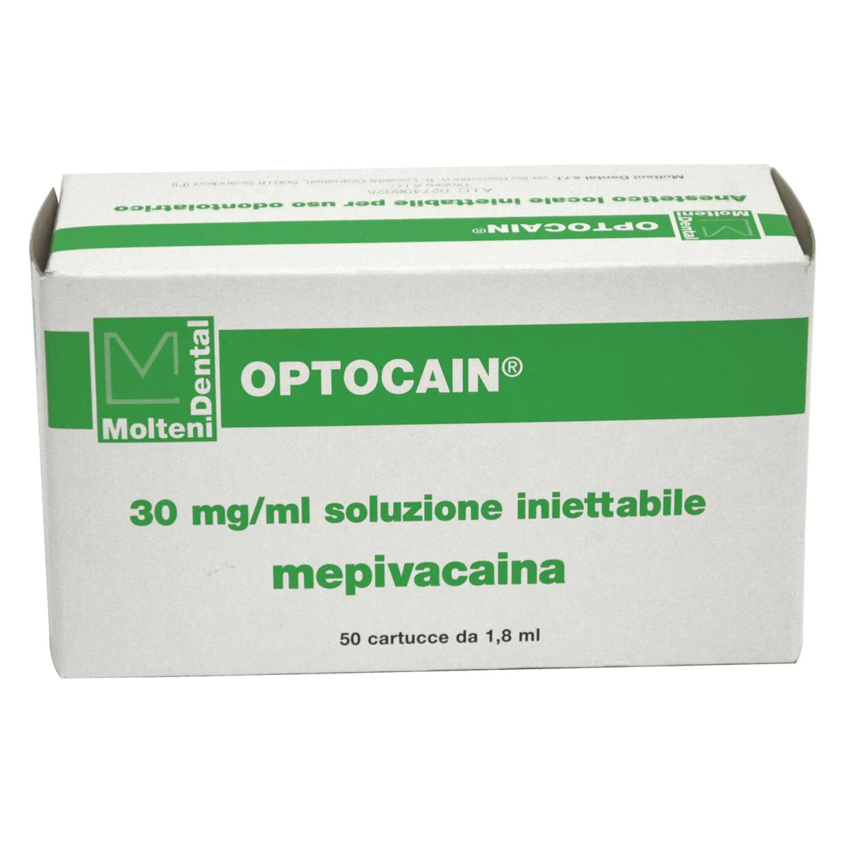 Optocain Molteni 3% senza adrenalina X 50 tubofiale