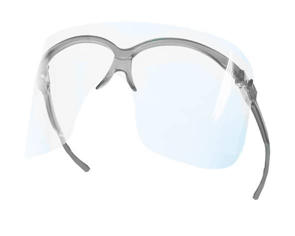 Array - Occhiali Protettivi con Montatura Trasparente per paziente