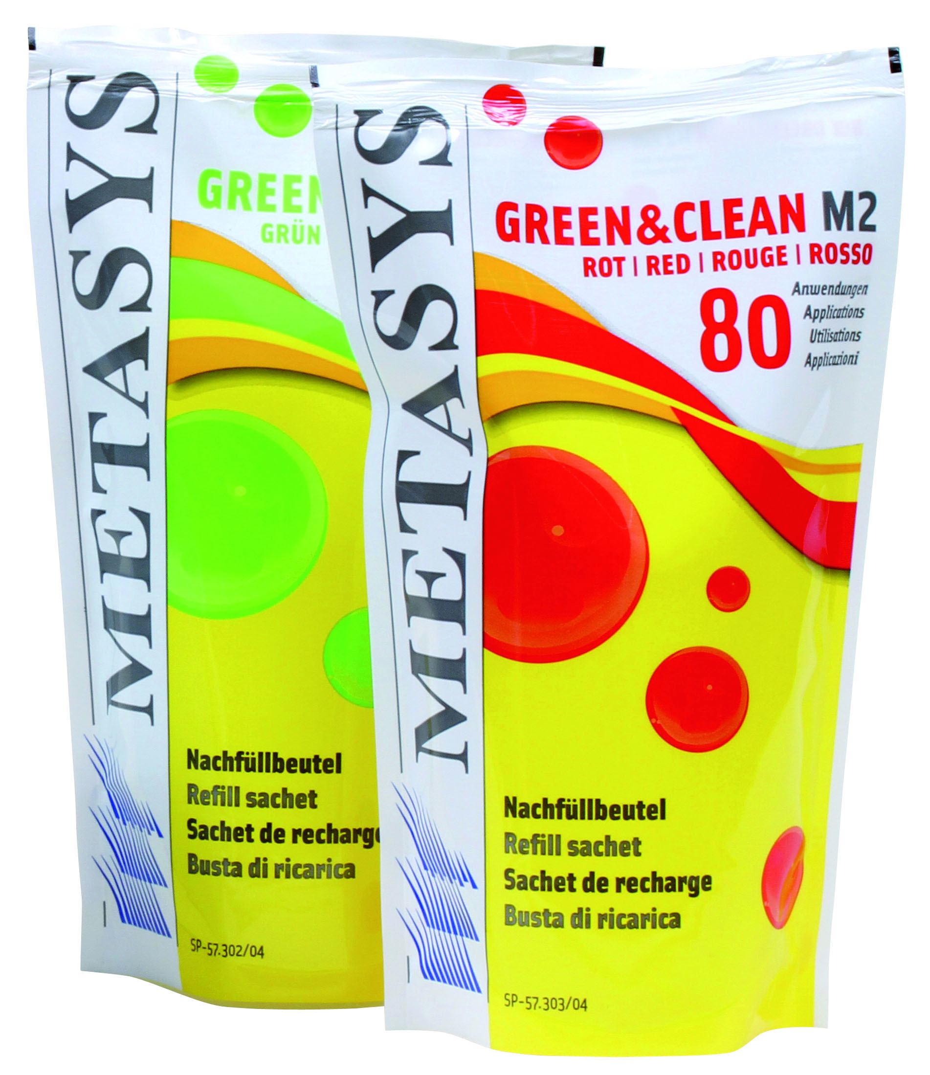 Metasys  Green&Clean M2 2 buste da 480ml