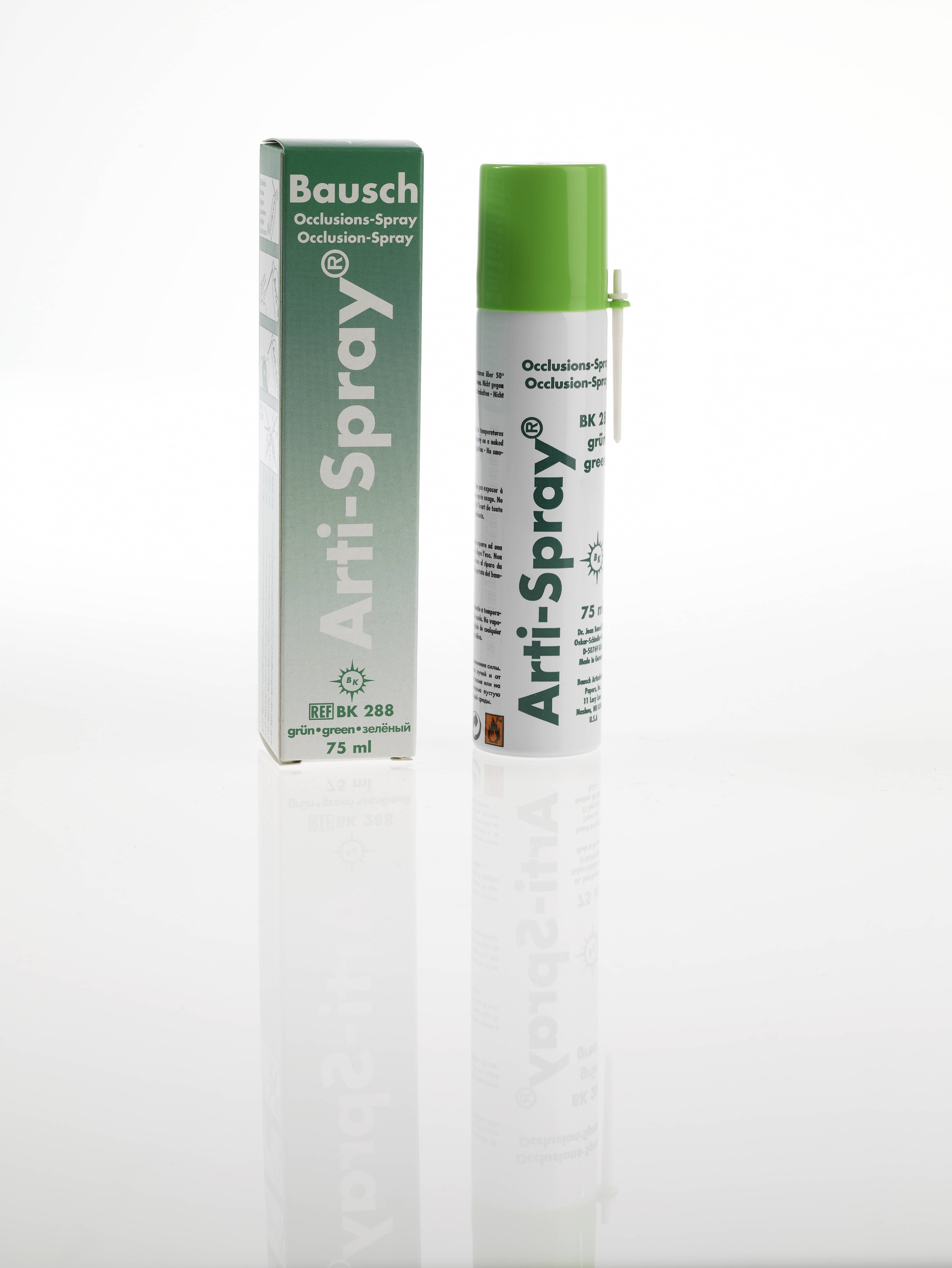 Spray Occlusale Bausch  Arti-Spray® Green 75 ml