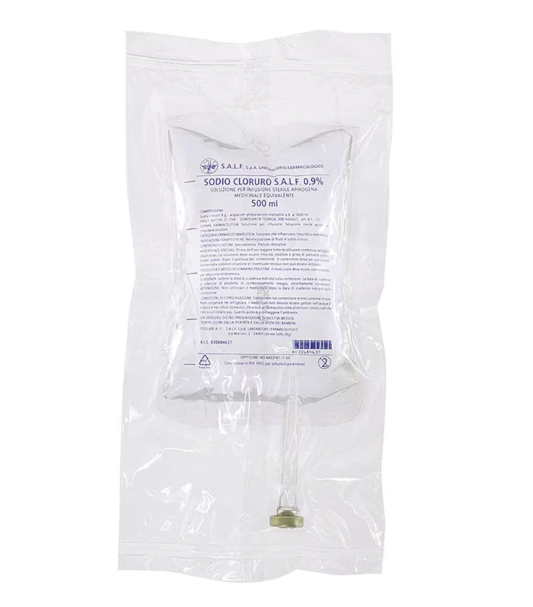 SODIO CL. 0,9% AIC 030684714 15 X 5 Soluzioni chirurgiche - lavaggi - SODIO CL. 0,9% AIC 030684714 15 X 5