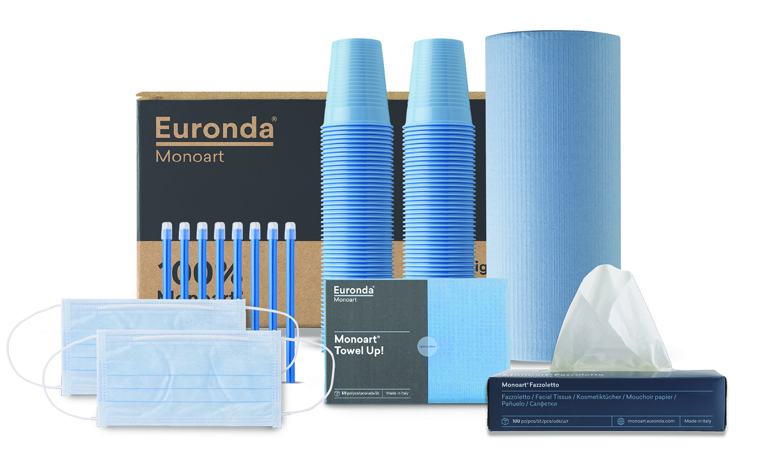 Monoart Kit 100%  Azzurro