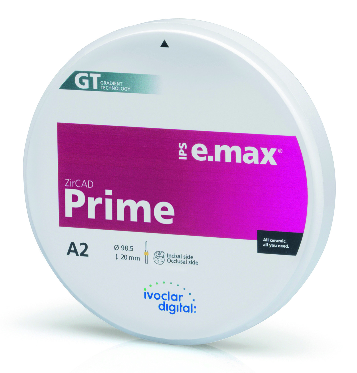 Array - Ips E.Max Zircad Prime A1 98,5X20Mm 1Pz