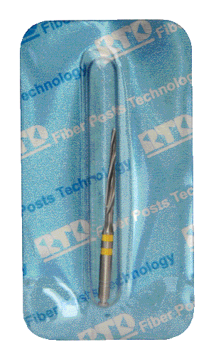 FRESA FORMA PER D.T. LIGHT-POST/ILLUSION X-RO fresa n°2 giallo Conservativa - FRESA FORMA PER D.T. LIGHT-POST/ILLUSION X-RO fresa n°2 giallo