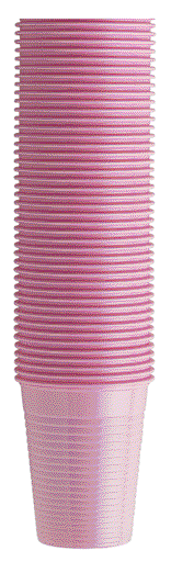 DentalToday BICCHIERI 100 bicchieri - rosa BICCHIERI 100 bicchieri - rosa