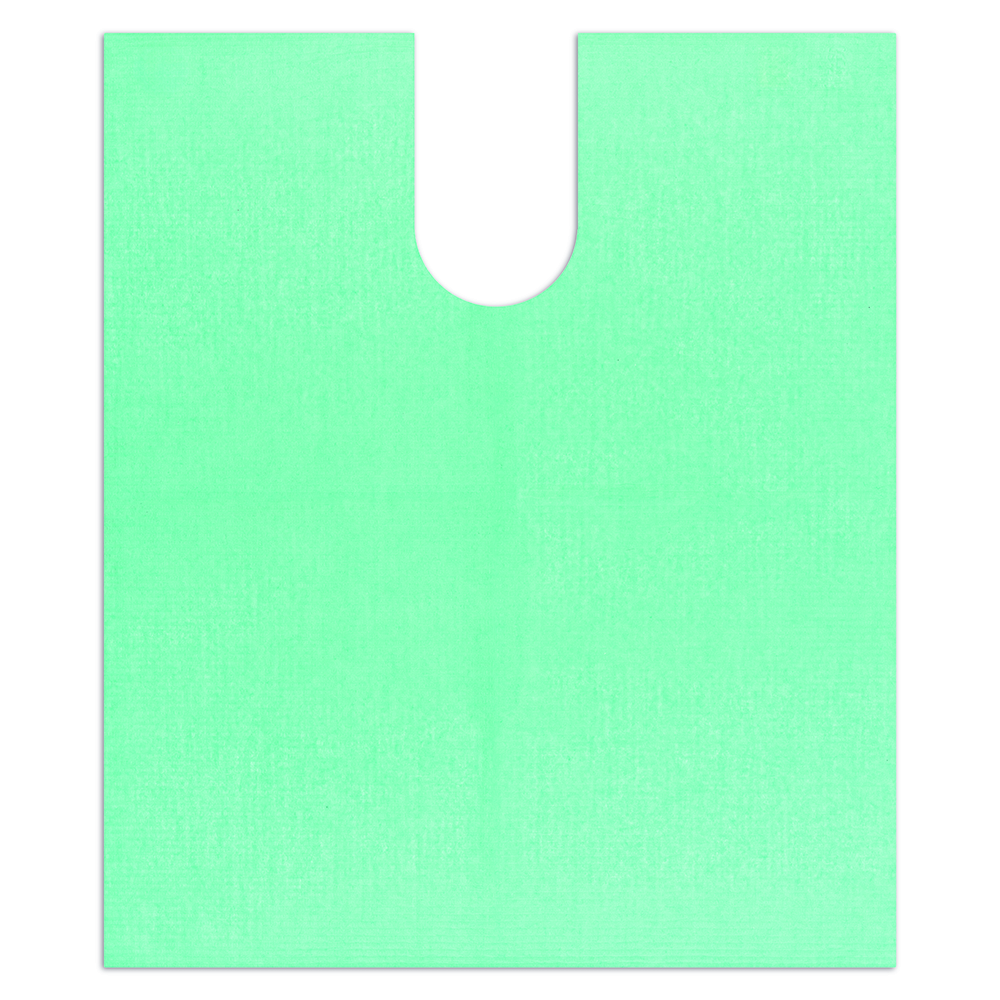 MANTELLINE BIB UP! Verde - 150 pz Monouso - MANTELLINE BIB UP! Verde - 150 pz