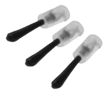 PENNELLINI PER COMPOSITO F setole nere - 100 pz. PENNELLINI PER COMPOSITO F setole nere - 100 pz.