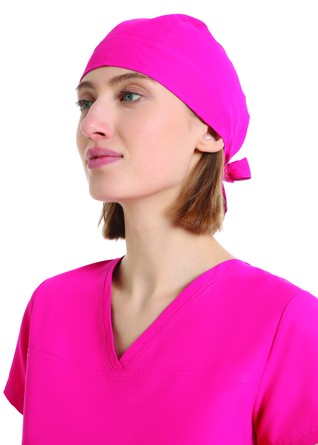 BANDANA UNISEX EASY IN MICROFIBRA Rosa fucsia Monouso - BANDANA UNISEX EASY IN MICROFIBRA Rosa fucsia