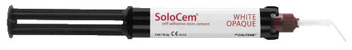 DentalToday SOLOCEM SIRINGHE Colore bianco opaco per perni canalari SOLOCEM SIRINGHE Colore bianco opaco per perni canalari
