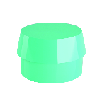 CAPPETTE OT CAP NORMO Ø 2,5 MM Verde acqua - ritenzione forte - foro interno ridotto per sfere Ø 2.25 CAPPETTE OT CAP NORMO Ø 2,5 MM Verde acqua - ritenzione forte - foro interno ridotto per sfere Ø 2.25