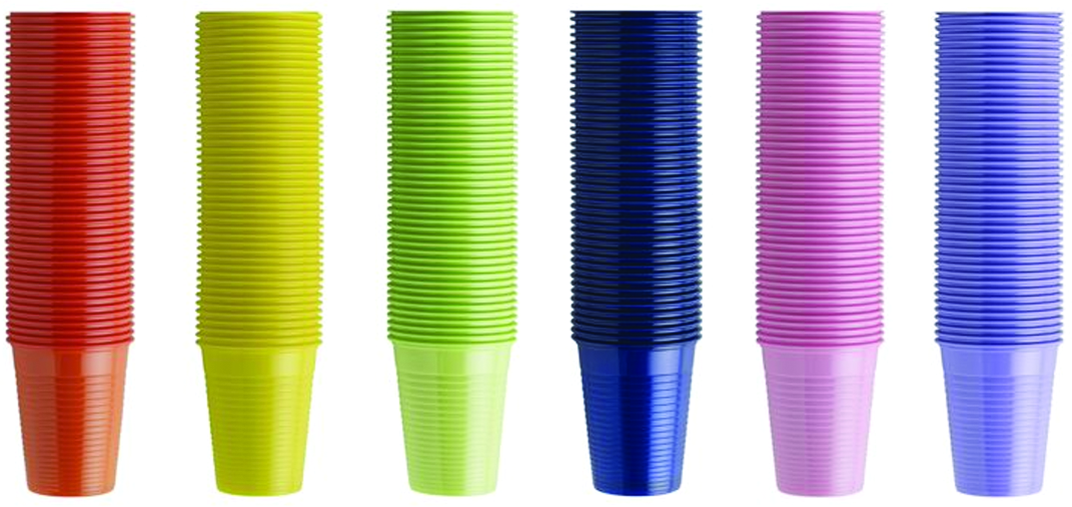 DentalToday MIX BICCHIERI 3.000 bicchieri (500 bicchieri per colore) MIX BICCHIERI 3.000 bicchieri (500 bicchieri per colore)