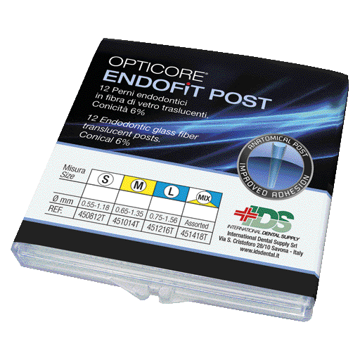 OPTICORE ENDOFIT POST PERNI Small Ø min/max mm 0,55/1,18 OPTICORE ENDOFIT POST PERNI Small Ø min/max mm 0,55/1,18
