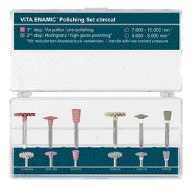 VITA ENAMIC POLISHING SET CLINICAL CA Kit Laboratorio - VITA ENAMIC POLISHING SET CLINICAL CA Kit