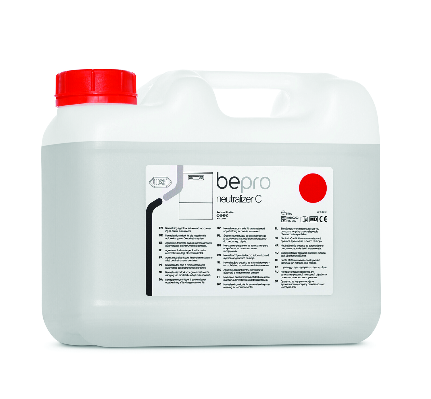BEPRO NEUTRALIZER C Tanica da 5 litri Disinfezione E Sterilizzazione - BEPRO NEUTRALIZER C Tanica da 5 litri