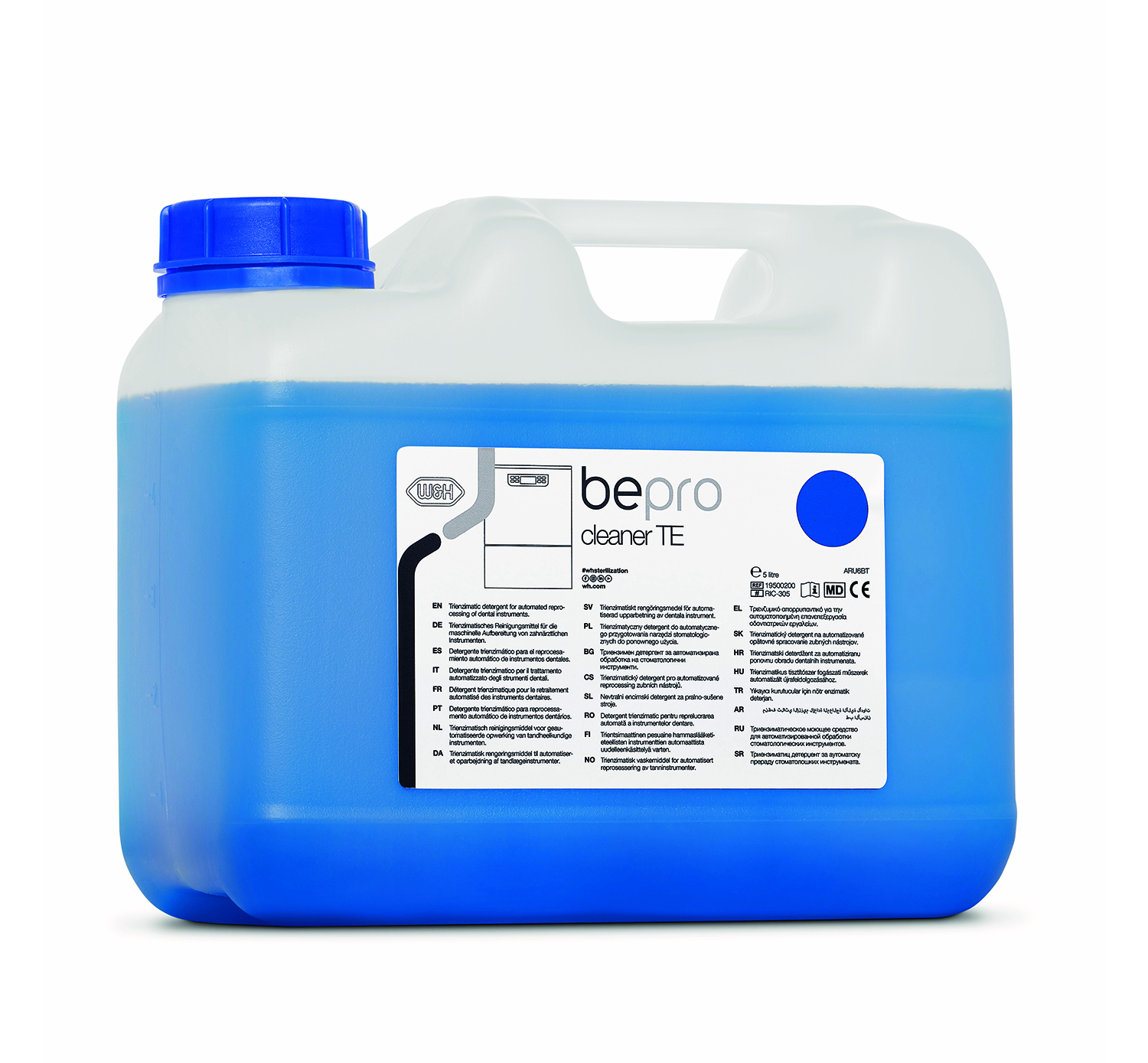 BEPRO CLEANER TE Tanica da 5 litri Disinfezione E Sterilizzazione - BEPRO CLEANER TE Tanica da 5 litri