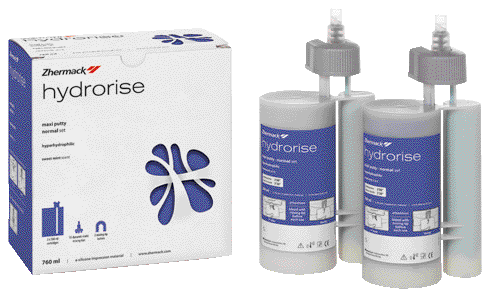 HYDRORISE MAXI PUTTY (PER MISCELAZIONE DINAMICA) Normal Set Impronta - HYDRORISE MAXI PUTTY (PER MISCELAZIONE DINAMICA) Normal Set