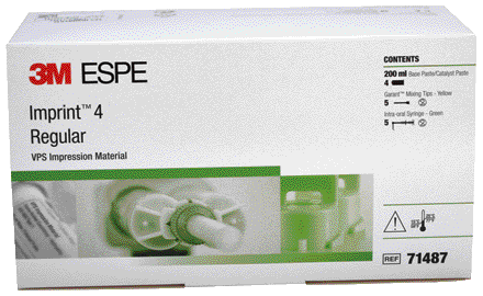 IMPRINT 4 (PER MISCELAZIONE MANUALE) Regular (indurimento normale - colore verde mela) Impronta - IMPRINT 4 (PER MISCELAZIONE MANUALE) Regular (indurimento normale - colore verde mela)