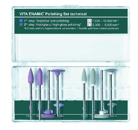 VITA ENAMIC POLISHING SET TECHNICAL HP Kit Laboratorio - VITA ENAMIC POLISHING SET TECHNICAL HP Kit