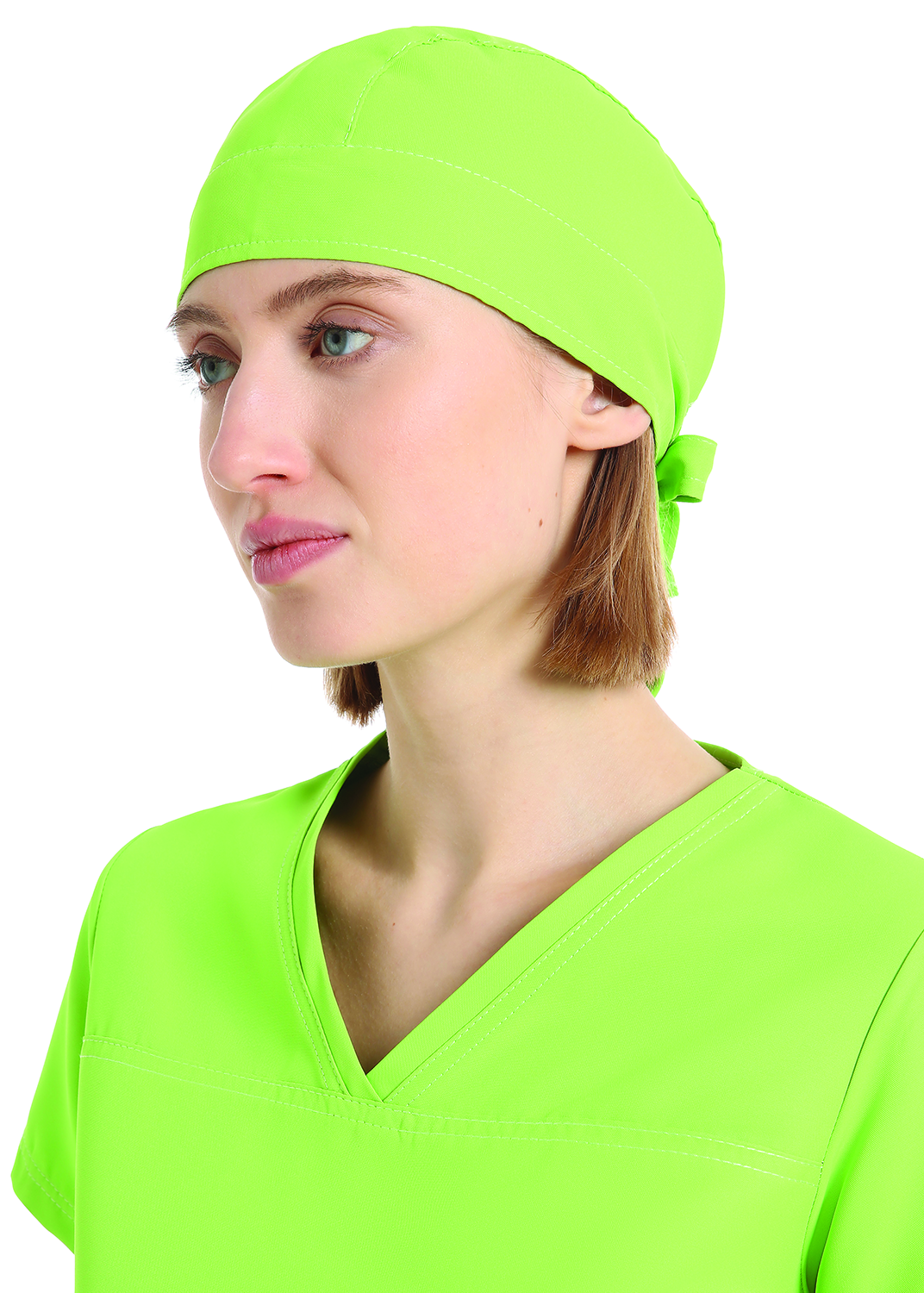 BANDANA UNISEX EASY IN MICROFIBRA Verde mela Monouso - BANDANA UNISEX EASY IN MICROFIBRA Verde mela