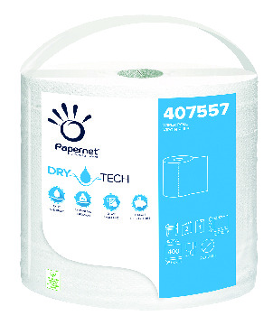 Asciugatutto Papernet - 400 strappi - Confezione da 3 bobine