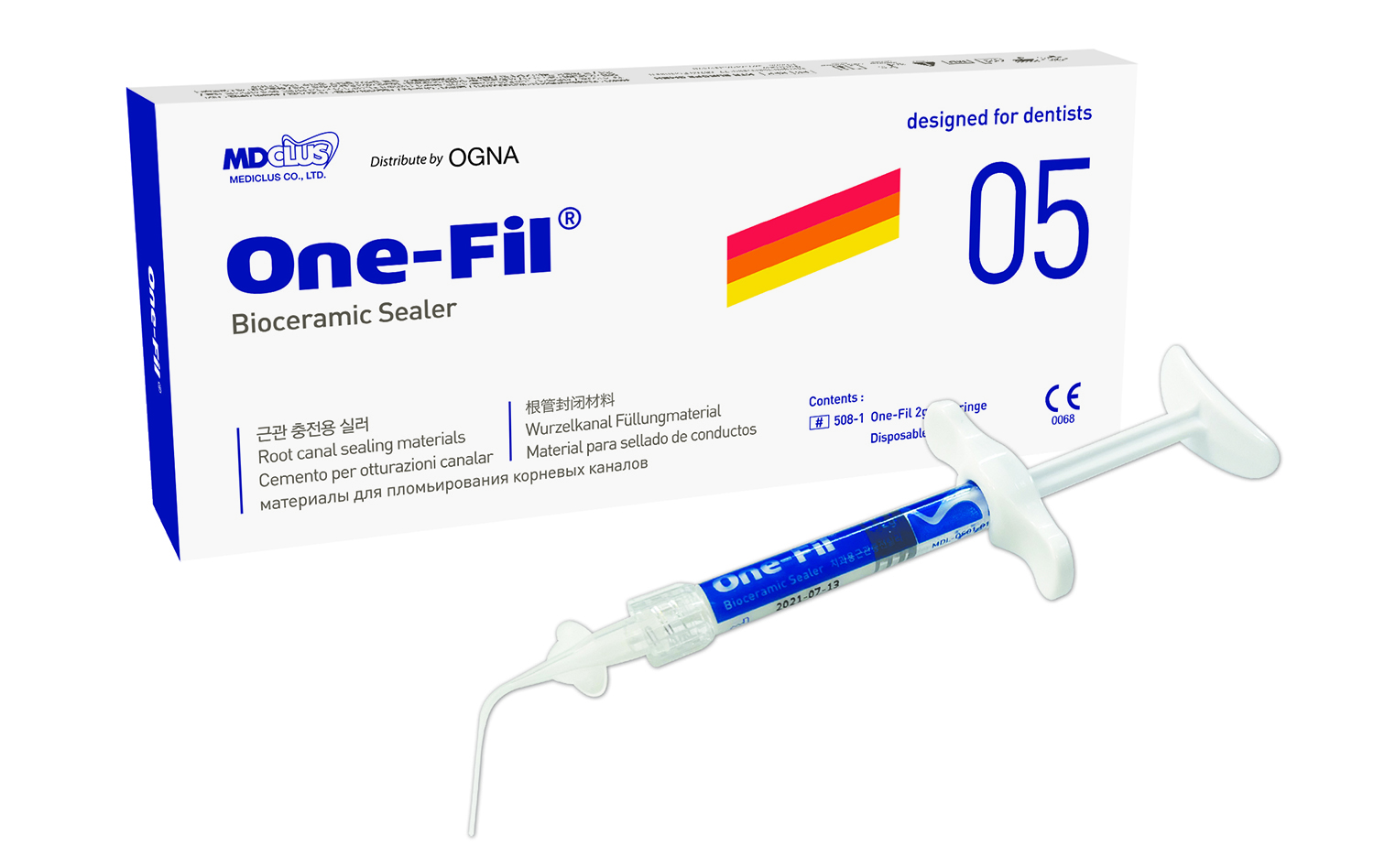 ONE-FIL Siringa da 2 g + 15 puntali monouso Cementi - ONE-FIL Siringa da 2 g + 15 puntali monouso