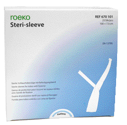 GUAINE STERI-SLEEVE STERILI Misura cm 7,5x100 - 25 pz Monouso - GUAINE STERI-SLEEVE STERILI Misura cm 7,5x100 - 25 pz