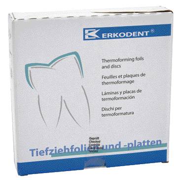 DentalToday DISCHI TERMOPLASTICI ERKODUR 2,0 mm - Ø 12 cm - 10 dischi DISCHI TERMOPLASTICI ERKODUR 2,0 mm - Ø 12 cm - 10 dischi