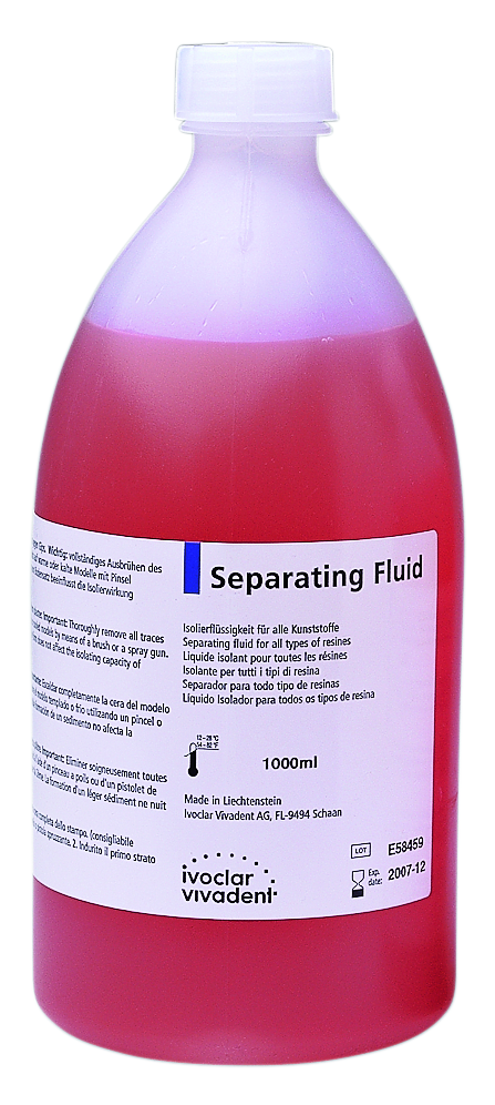 SEPARATING FLUID IVOCLAR 1000 ML Cere Per Laboratorio - SEPARATING FLUID IVOCLAR 1000 ML