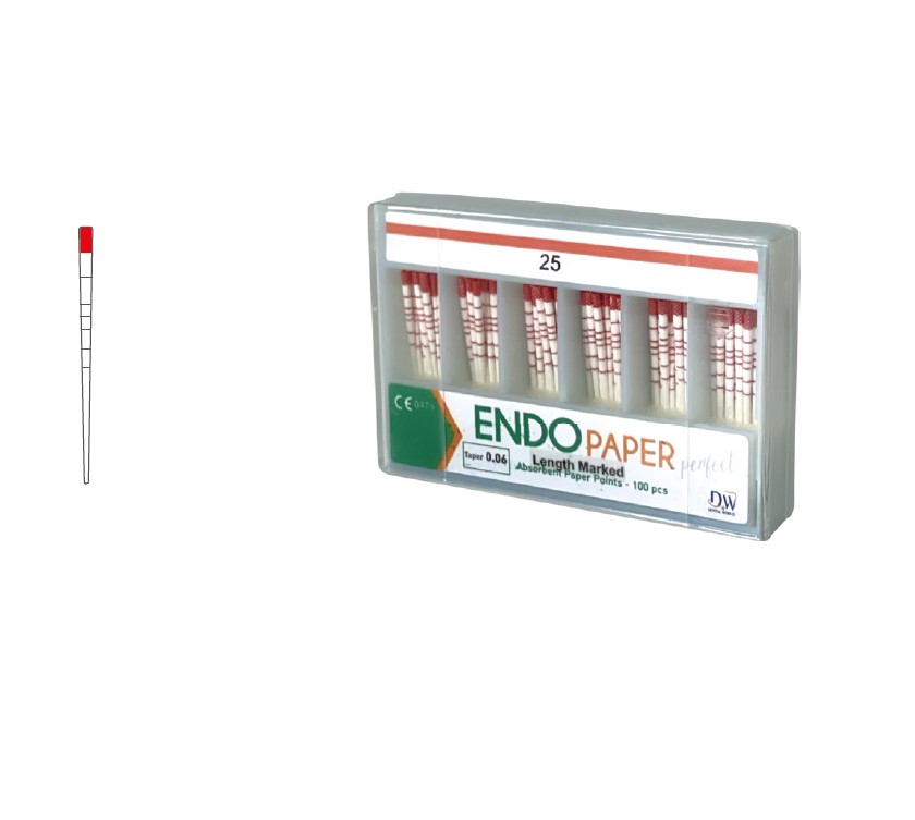 PUNTE DI CARTA MILLIMITRATE MIS 20/ Endodonzia - PUNTE DI CARTA MILLIMITRATE MIS 20/