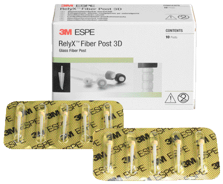 RELYX FIBER POST 3D PERNI Misura 1/conicità 6% Ø min/max mm 0,7/1,3 RELYX FIBER POST 3D PERNI Misura 1/conicità 6% Ø min/max mm 0,7/1,3