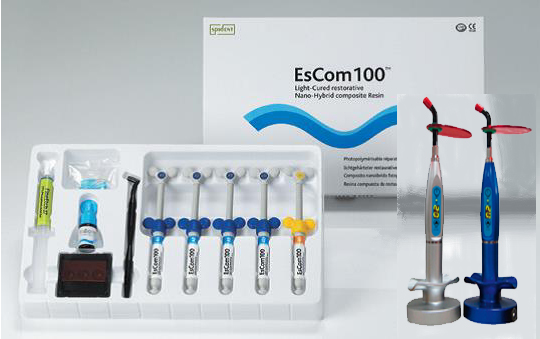 EsCom 100 kit 5 siringhe (adesivo Es Bond + Etching gel)