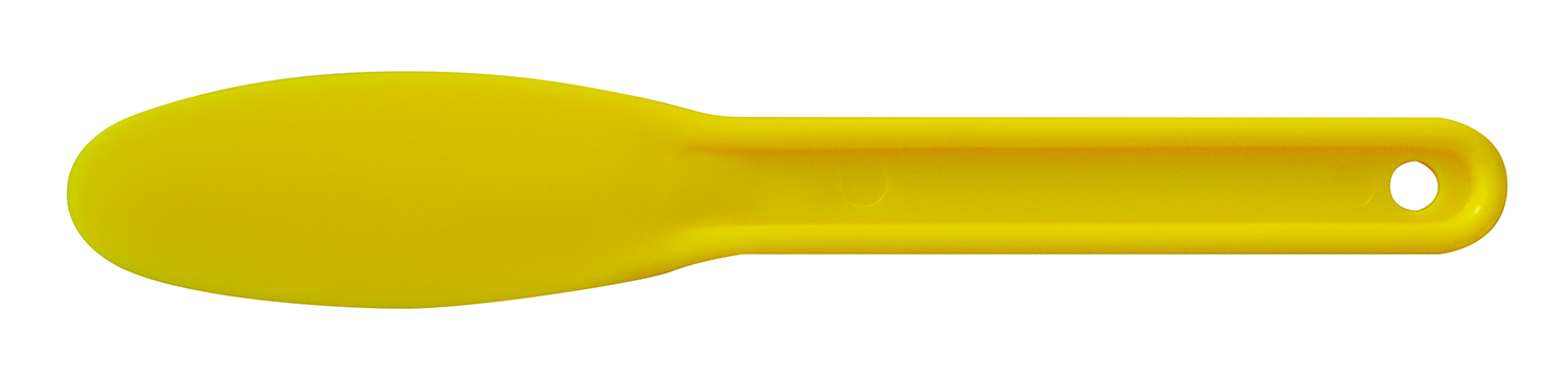 SPATOLE PER MISCELAZIONE IN PLASTICA Colore giallo SPATOLE PER MISCELAZIONE IN PLASTICA Colore giallo