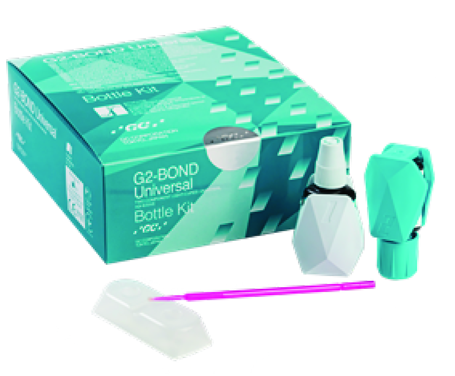G2-BOND UNIVERSAL Kit: Primer e Bond flacone da 5 ml cad., 20 pozzetti, 50 pennellini Mordenzanti - G2-BOND UNIVERSAL Kit: Primer e Bond flacone da 5 ml cad., 20 pozzetti, 50 pennellini