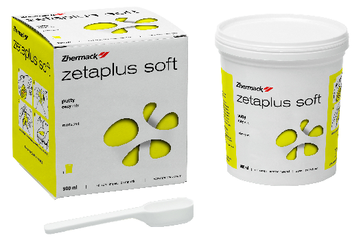 ZETAPLUS (PER MISCELAZIONE MANUALE) Putty Soft - giallo Impronta - ZETAPLUS (PER MISCELAZIONE MANUALE) Putty Soft - giallo