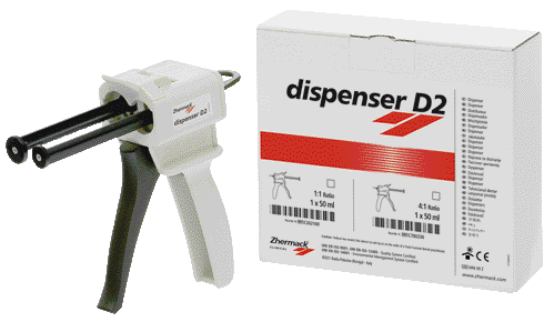 DISPENSER D2 PER CARTUCCE Per cartucce da 50 ml / 75 ml con rapporto 1:1 / 2:1 Impronta - DISPENSER D2 PER CARTUCCE Per cartucce da 50 ml / 75 ml con rapporto 1:1 / 2:1