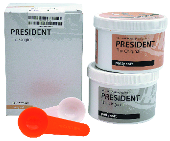 DentalToday PRESIDENT THE ORIGINAL PUTTY (PER MISCELAZIONE MANUALE) Soft PRESIDENT THE ORIGINAL PUTTY (PER MISCELAZIONE MANUALE) Soft