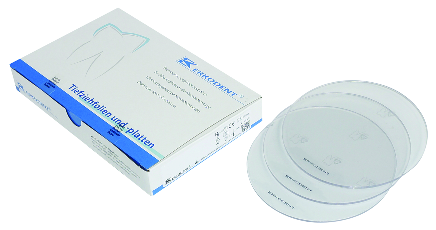 DentalToday DISCHI TERMOPLASTICI ERKOFLEX-95 1,5 mm - 10 dischi DISCHI TERMOPLASTICI ERKOFLEX-95 1,5 mm - 10 dischi