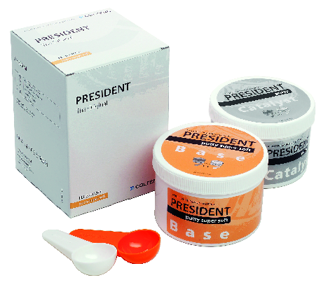 DentalToday PRESIDENT THE ORIGINAL PUTTY (PER MISCELAZIONE MANUALE) Super Soft PRESIDENT THE ORIGINAL PUTTY (PER MISCELAZIONE MANUALE) Super Soft
