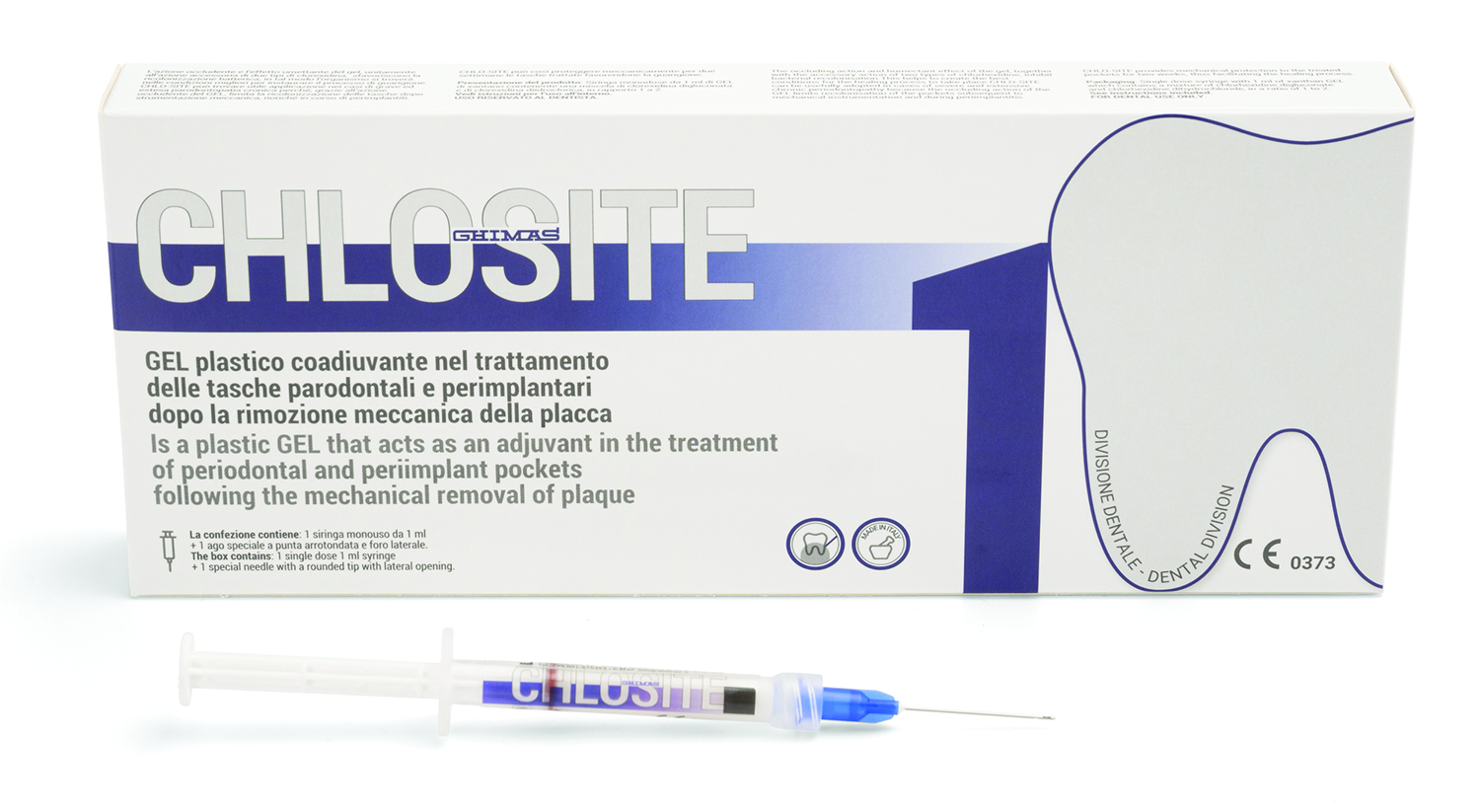 CHLOSITE Confezione da 1 siringa da 1 ml + 1 ago Medicamenti - Suture - CHLOSITE Confezione da 1 siringa da 1 ml + 1 ago