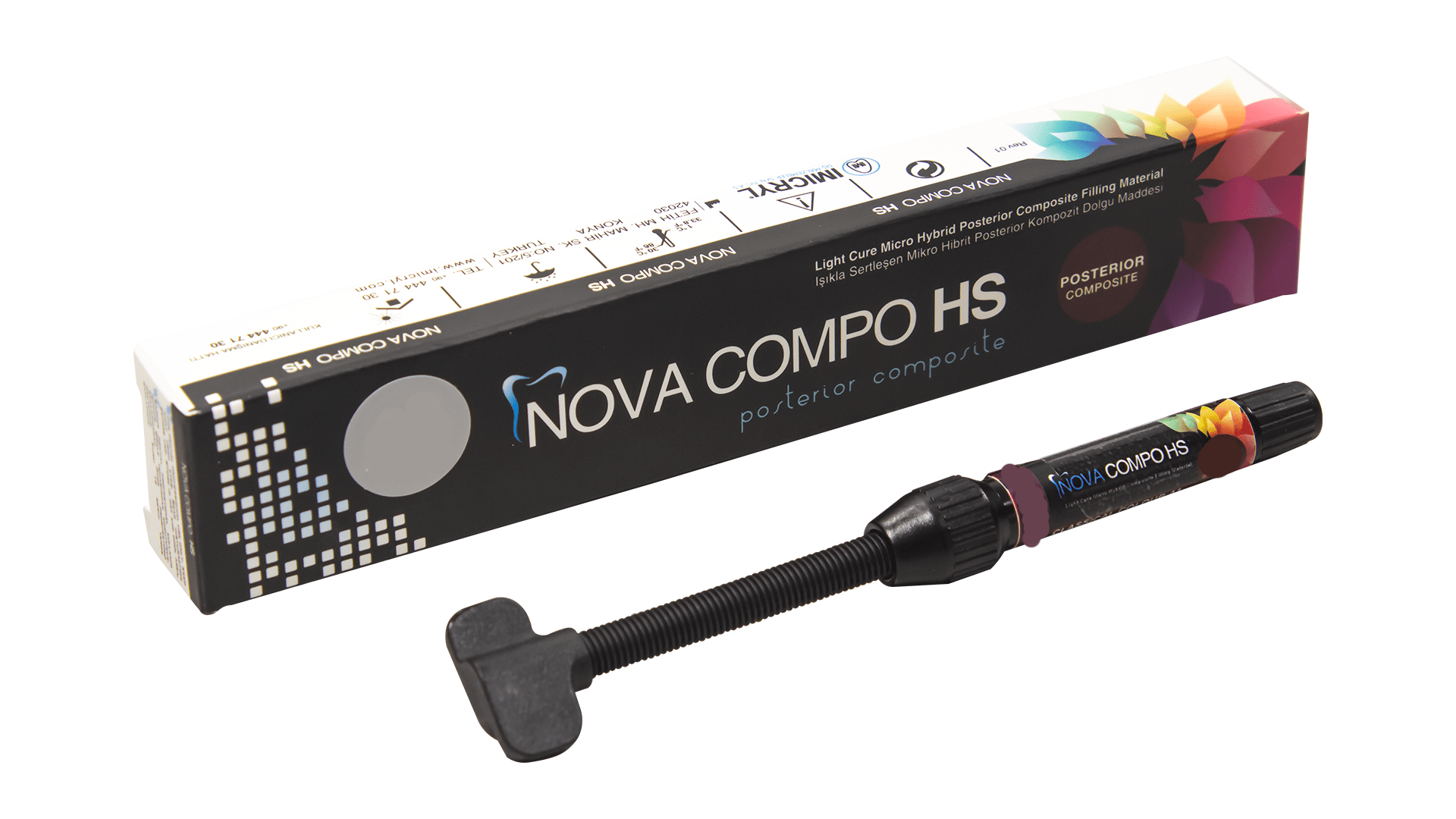 Composito Micro-ibrido Nova Compo HS siringa 4 gr Colore A1