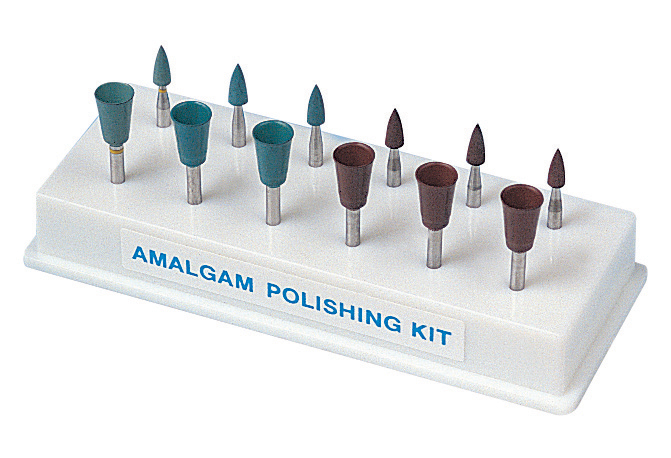Frese E Abrasivi - Shofu kit Amalgam Polishing 6 coppette + 6 minipoint