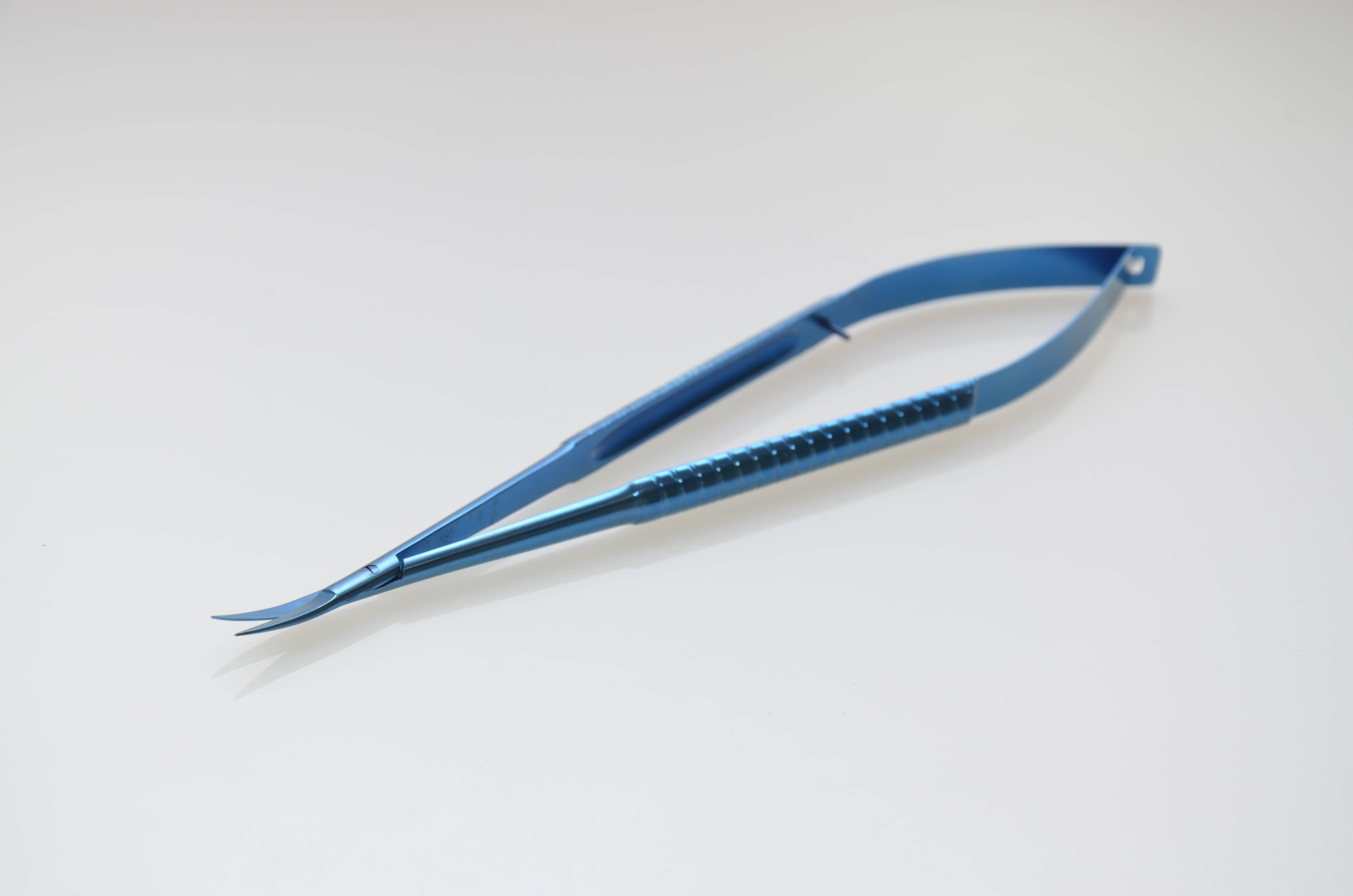 Forbici Blu Titanium X Long Curve