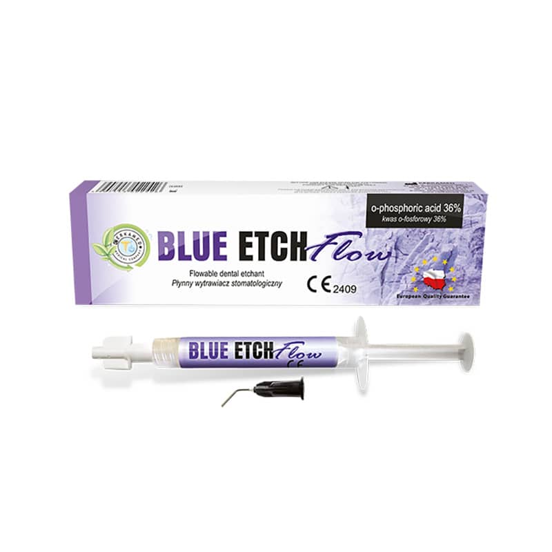 Blue Etch FLOW acido Ortofosforico 36 % 1 Siringa da 10 ml