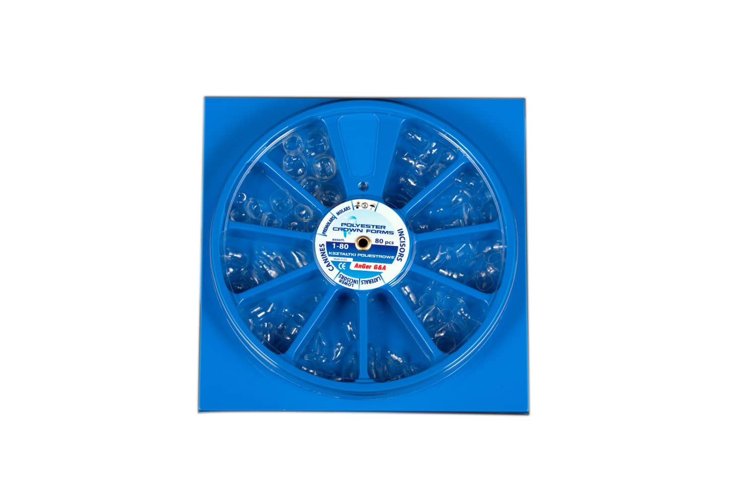 Kit Crown Forms Trasparenti 80 pz Dental Today