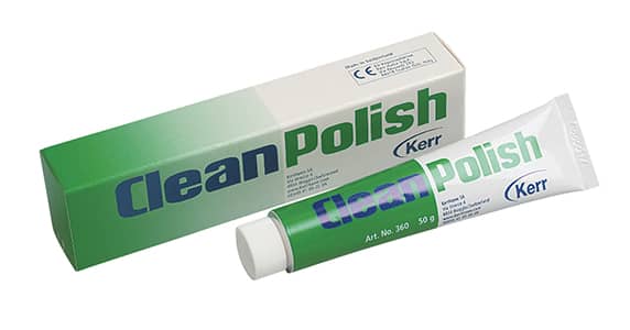 Pasta Profilassi - CleanPolish Kerr tubo da 45 gr verde