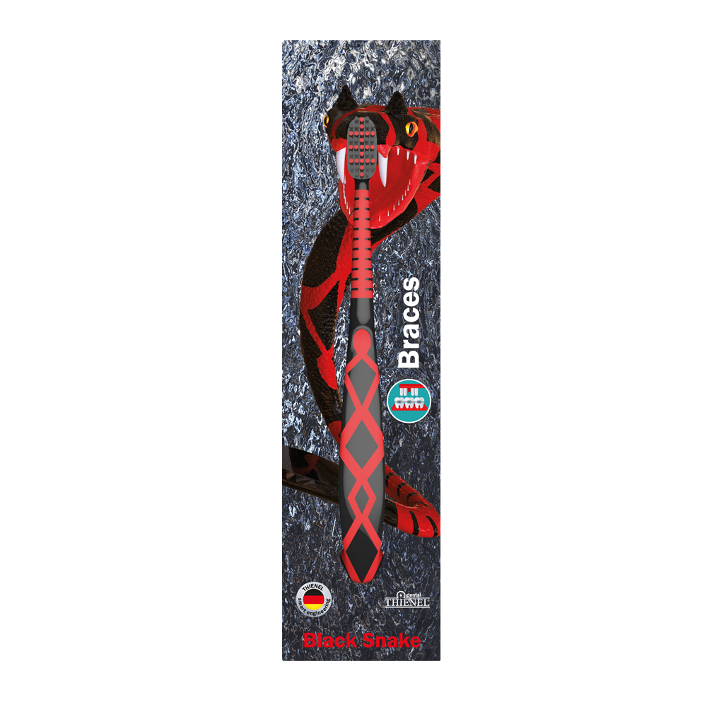 Spazzolino Young (7+ anni) Snake rosso 1 pz