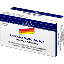Anestetici - ARTICAINA OGNA 4% Con Adrenalina 1:100.000