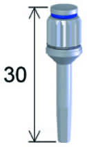Implantologia - Cacciavite x cricchetto grande h 30 mm