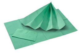 Tovaglioli - Salviette Plastificate Verdi x 500pz